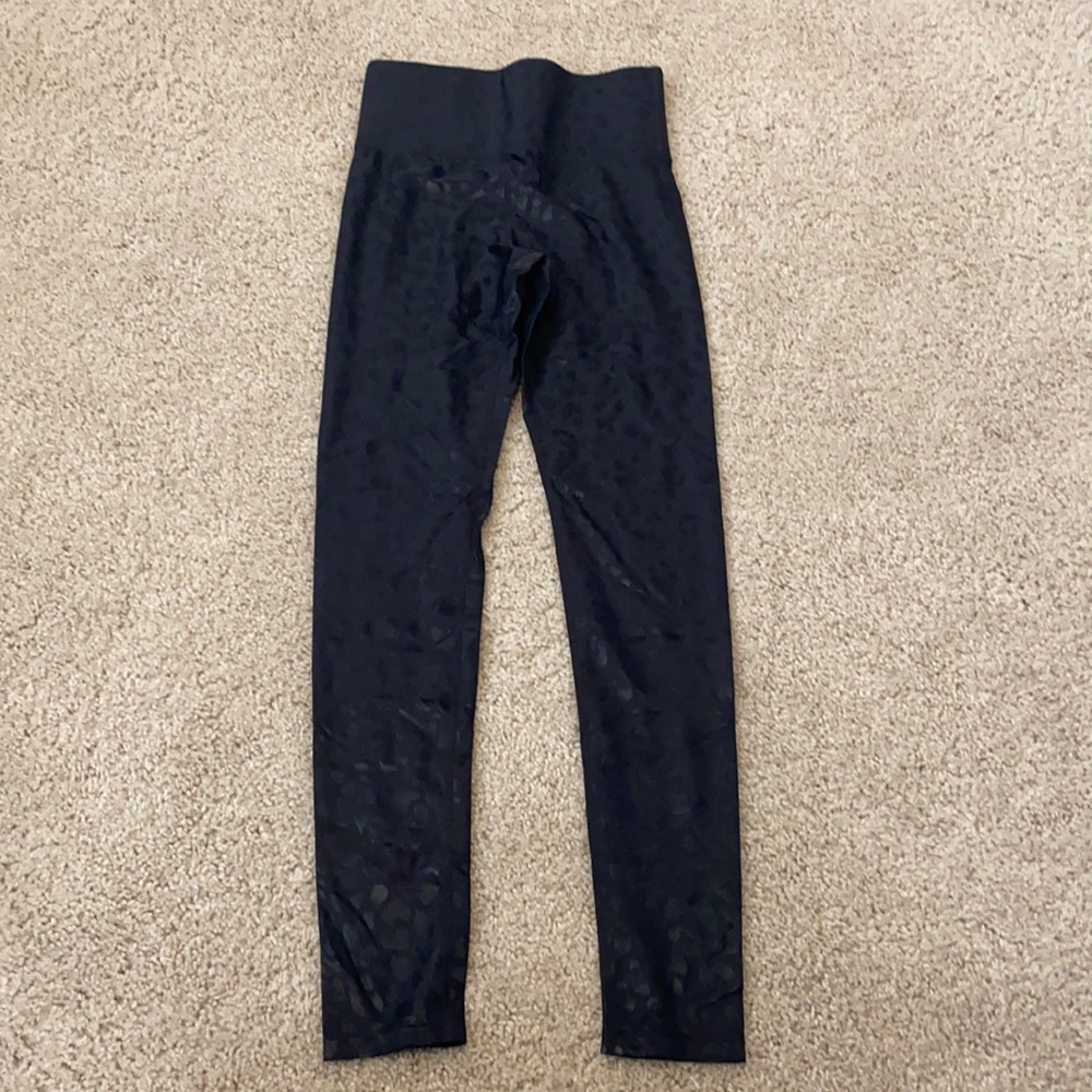 Black Shine Leggings